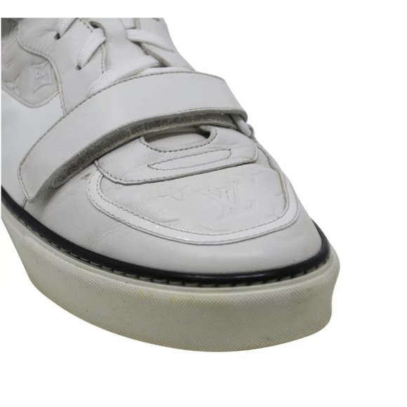 Louis Vuitton Monogram 9 White High Top Shoes LV-S0927P-B002 - Picture 7 of 9